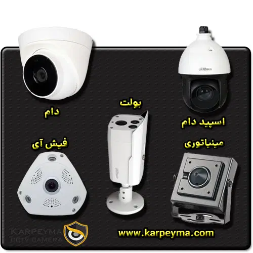 Comparison of CCTV cameras 2 - مقایسه انواع دوربین مدار بسته + مزیت ها و معایب